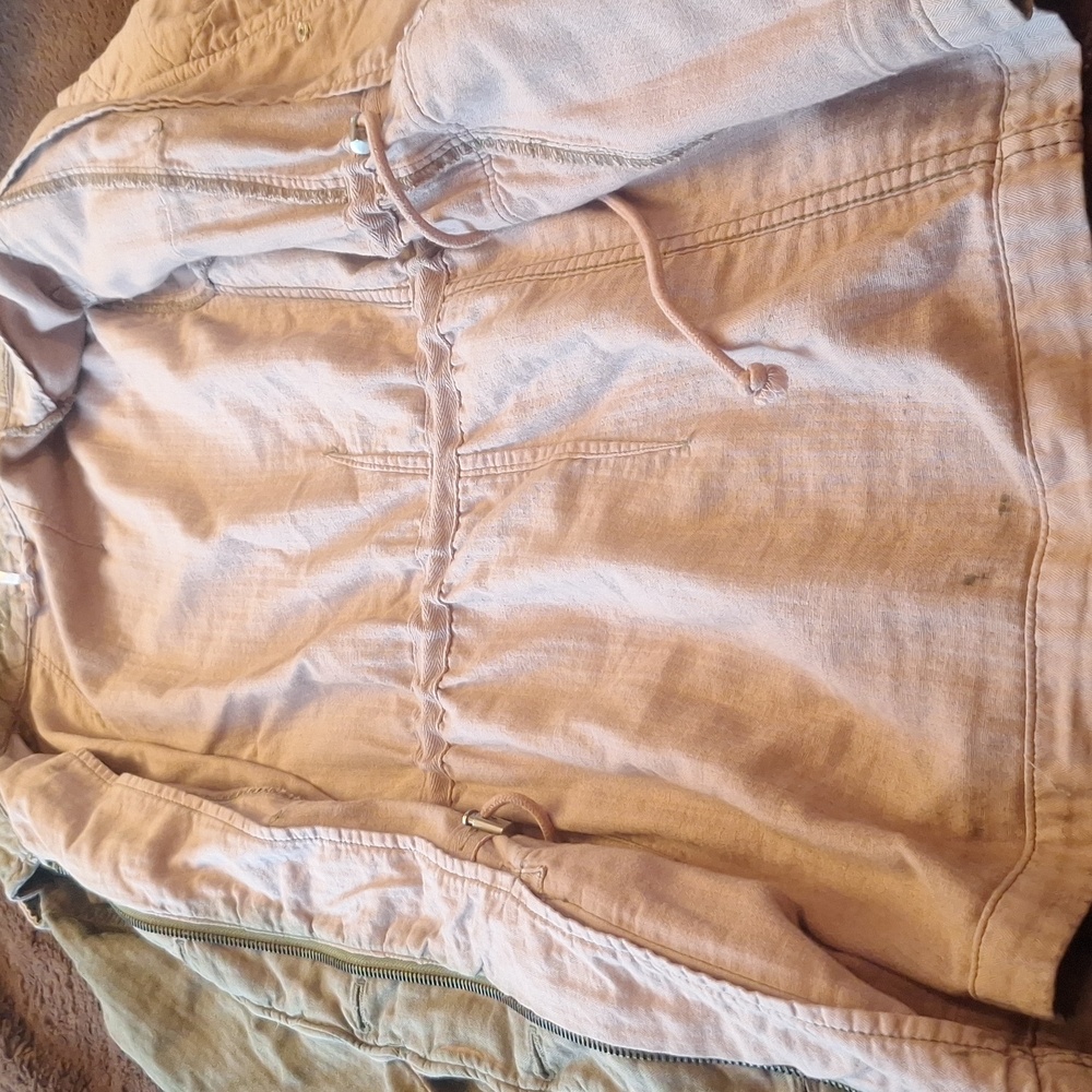 Free People Olive Utility Jacket - Picture 4 of 4